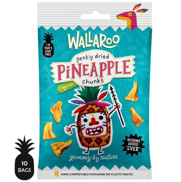 Wallaroo Organic Pineapple Chunks x 10