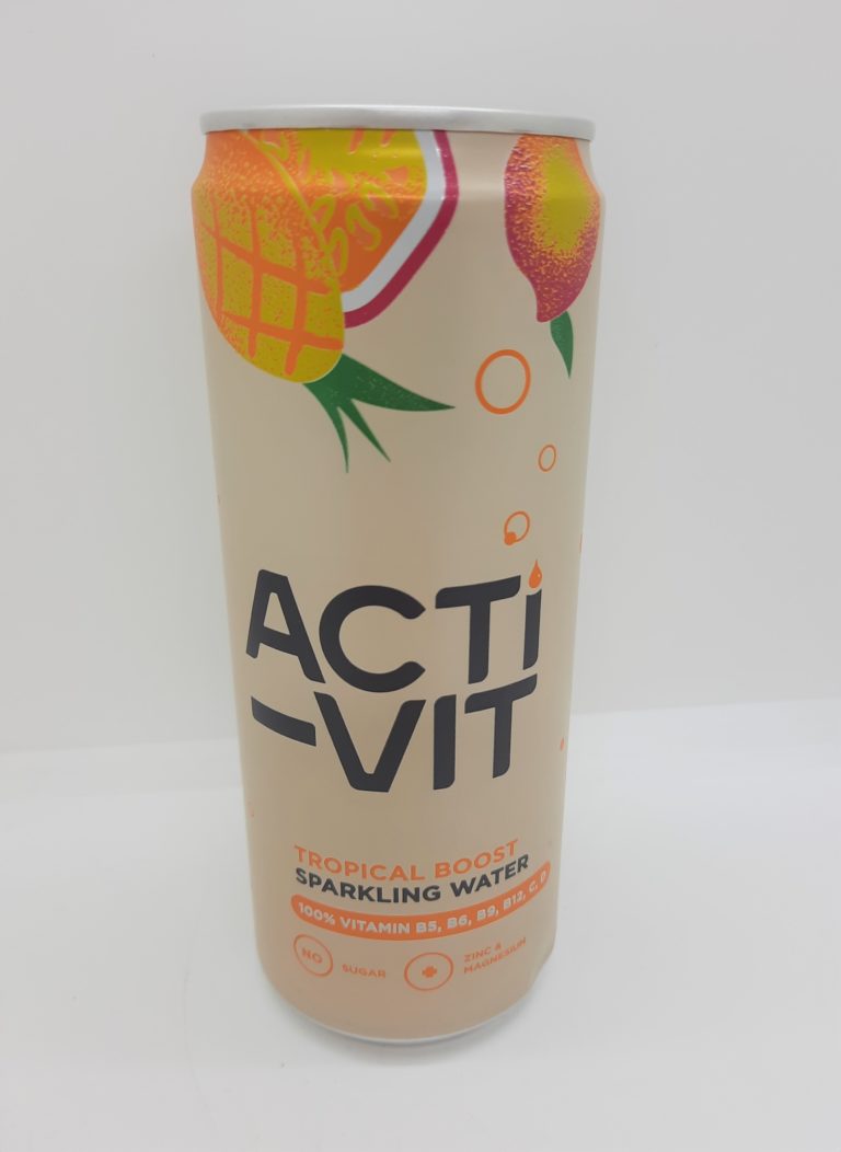 Acti-Vit Sparkling Vitamin Water Tropical 330ml x 12