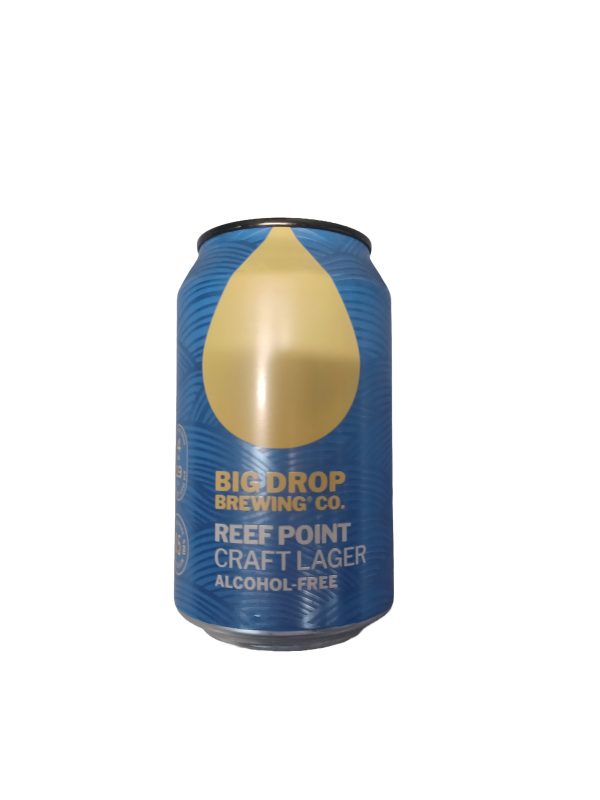 Big Drop Reef Point Craft Lager Cans 12x33cl
